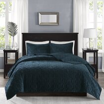 Rachel Zoe Velvet cheapest King Size Quilt